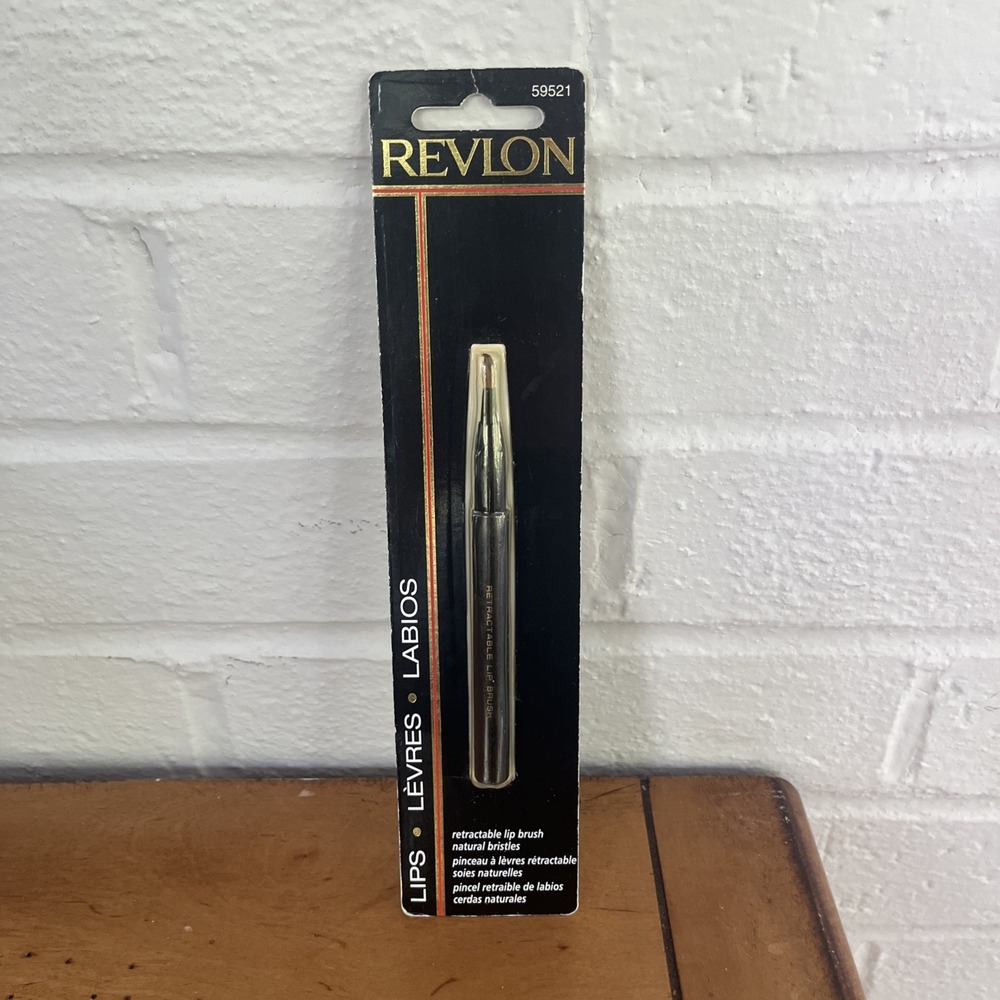 Revlon Retractable Lip Styling Brush Vintage New Sealed 1996